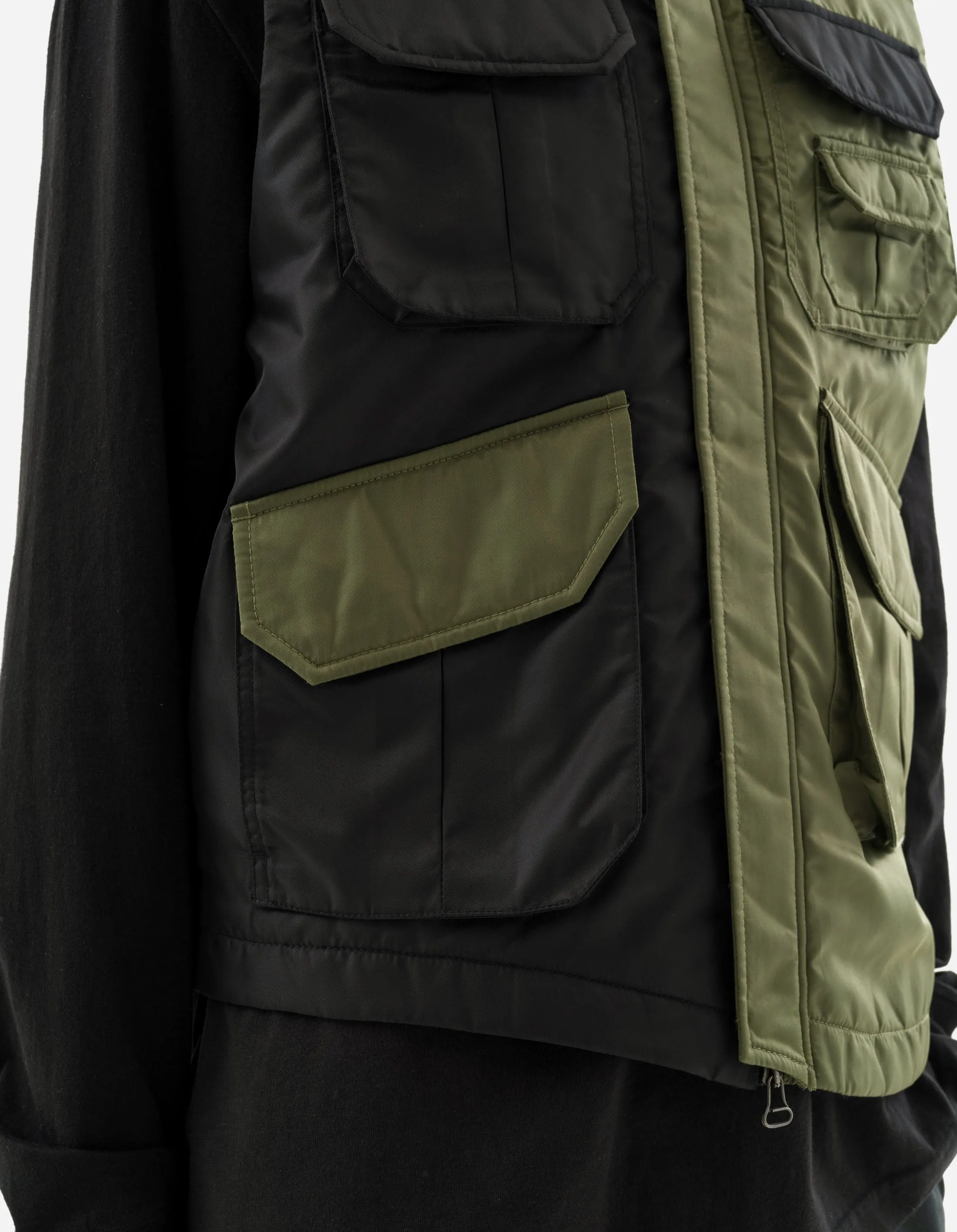 5275 Padded Flight Vest Black/Olive