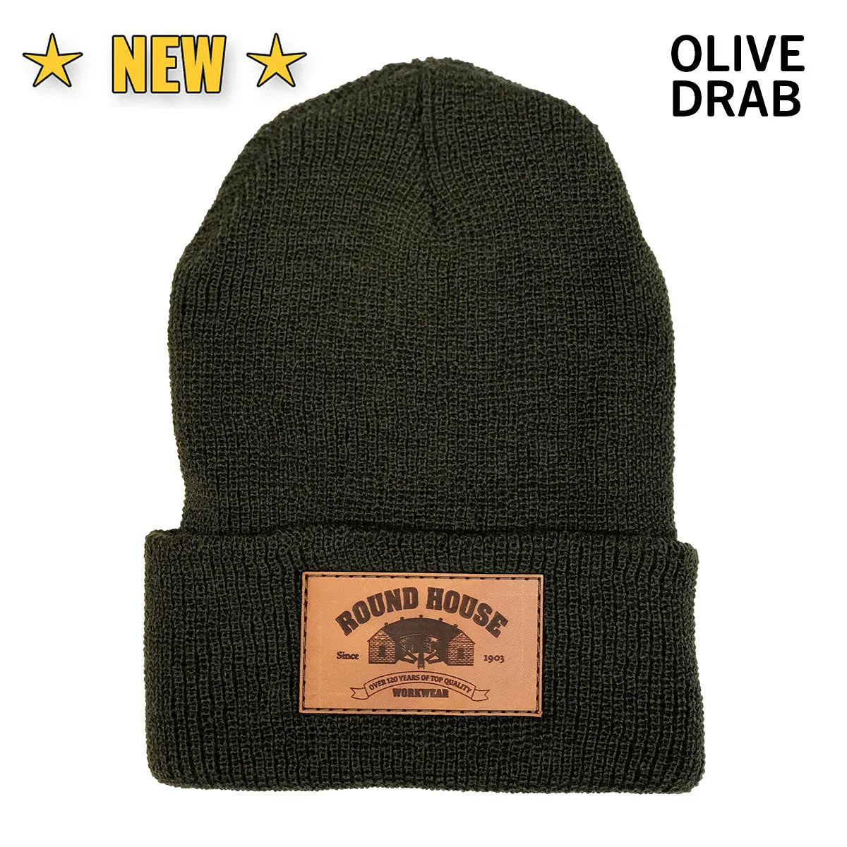 #630 Beanie Round House Logo - MADE IN USA