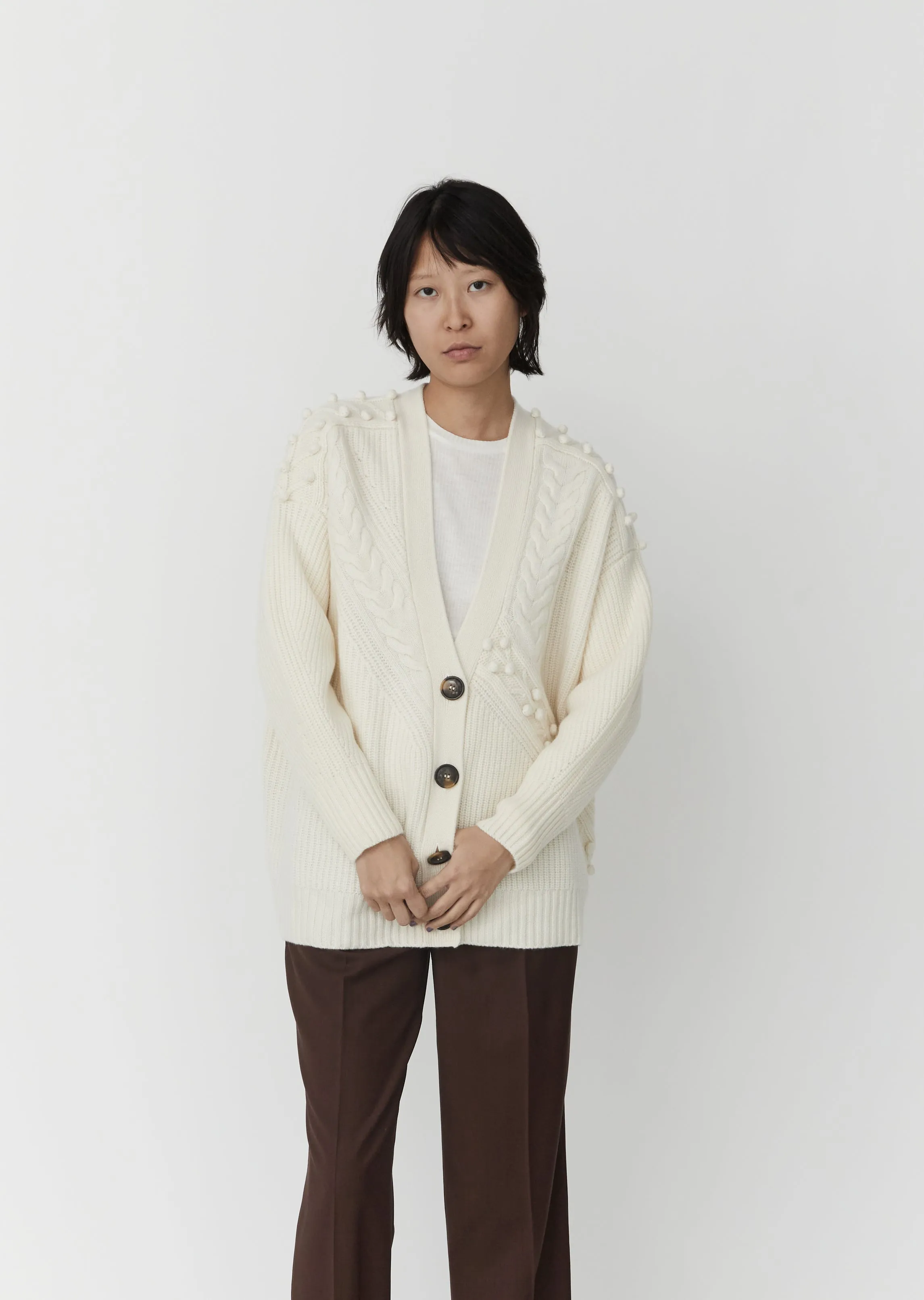 Asinara Wool & Cashmere Cardigan