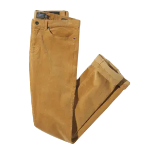 Burlington 5 Pocket Stretch Corduroy - Saddle