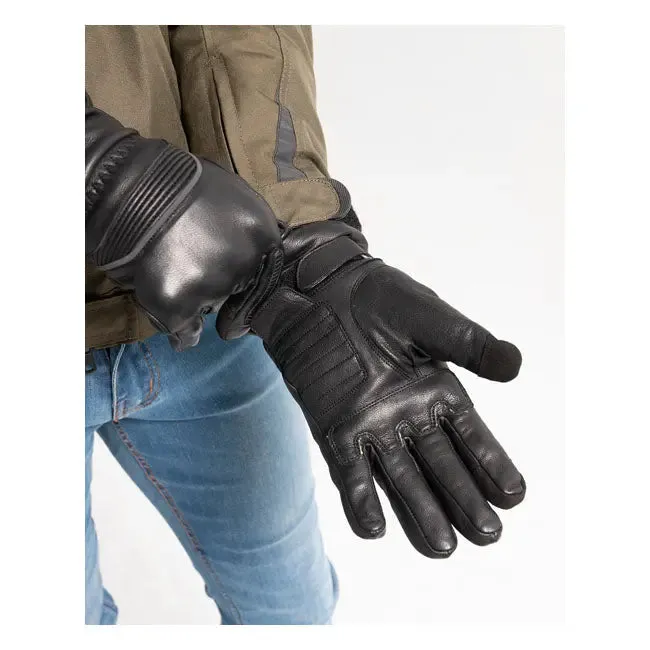 ByCity Lyon Leather Gloves Black