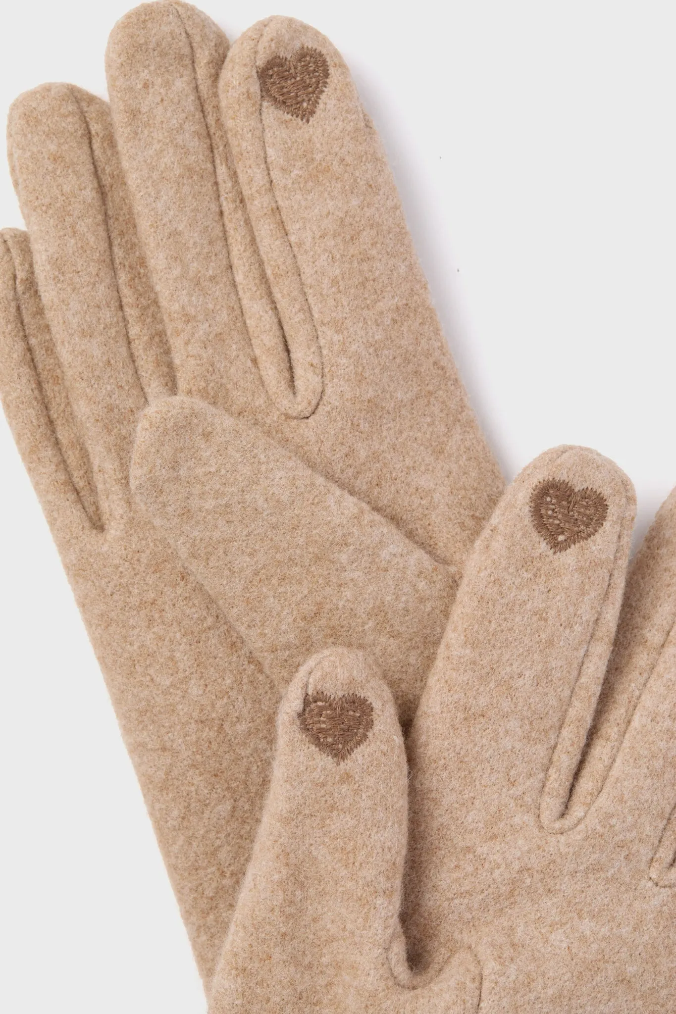 Camel Chic Plain Gloves