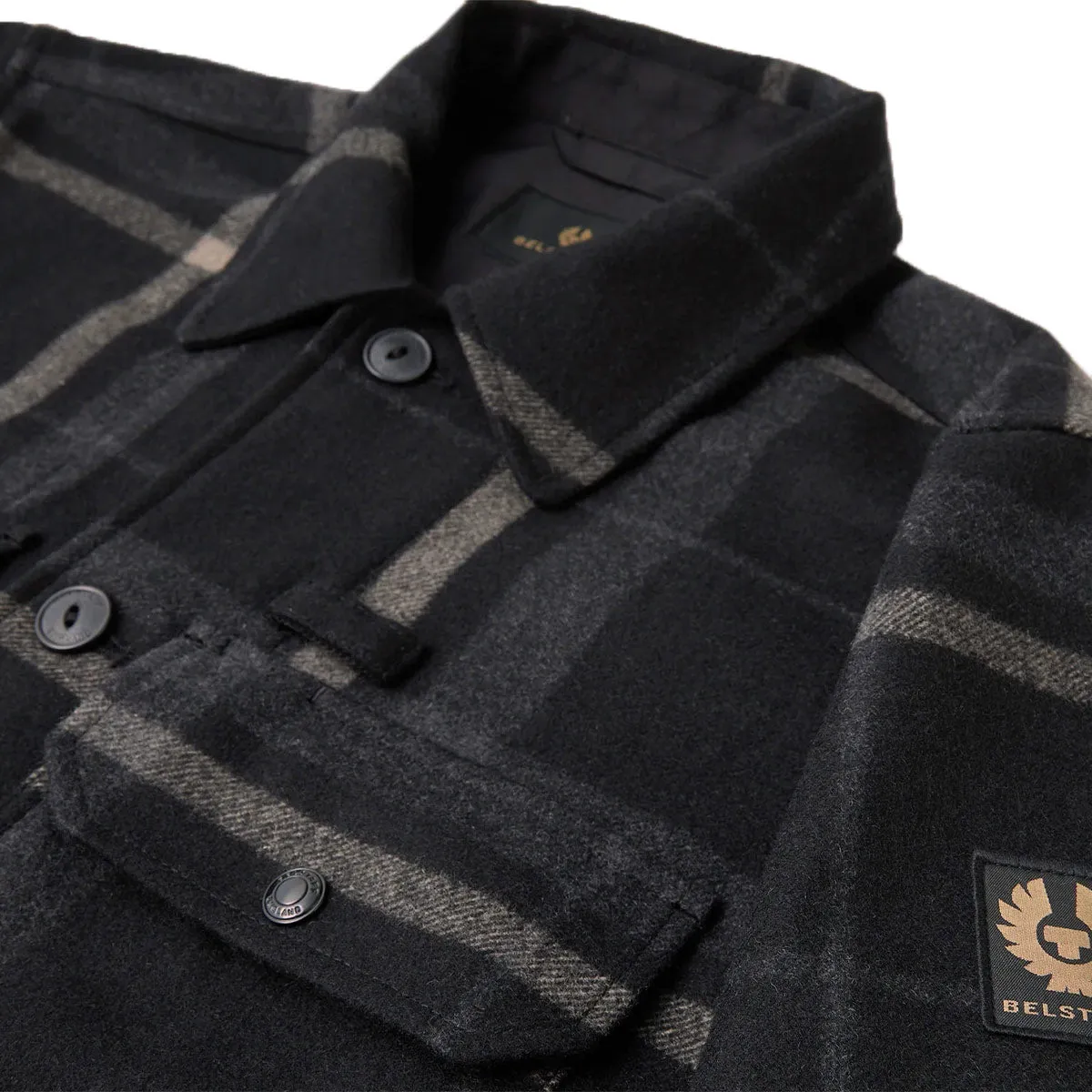 Charcoal Forge Wool Overshirt