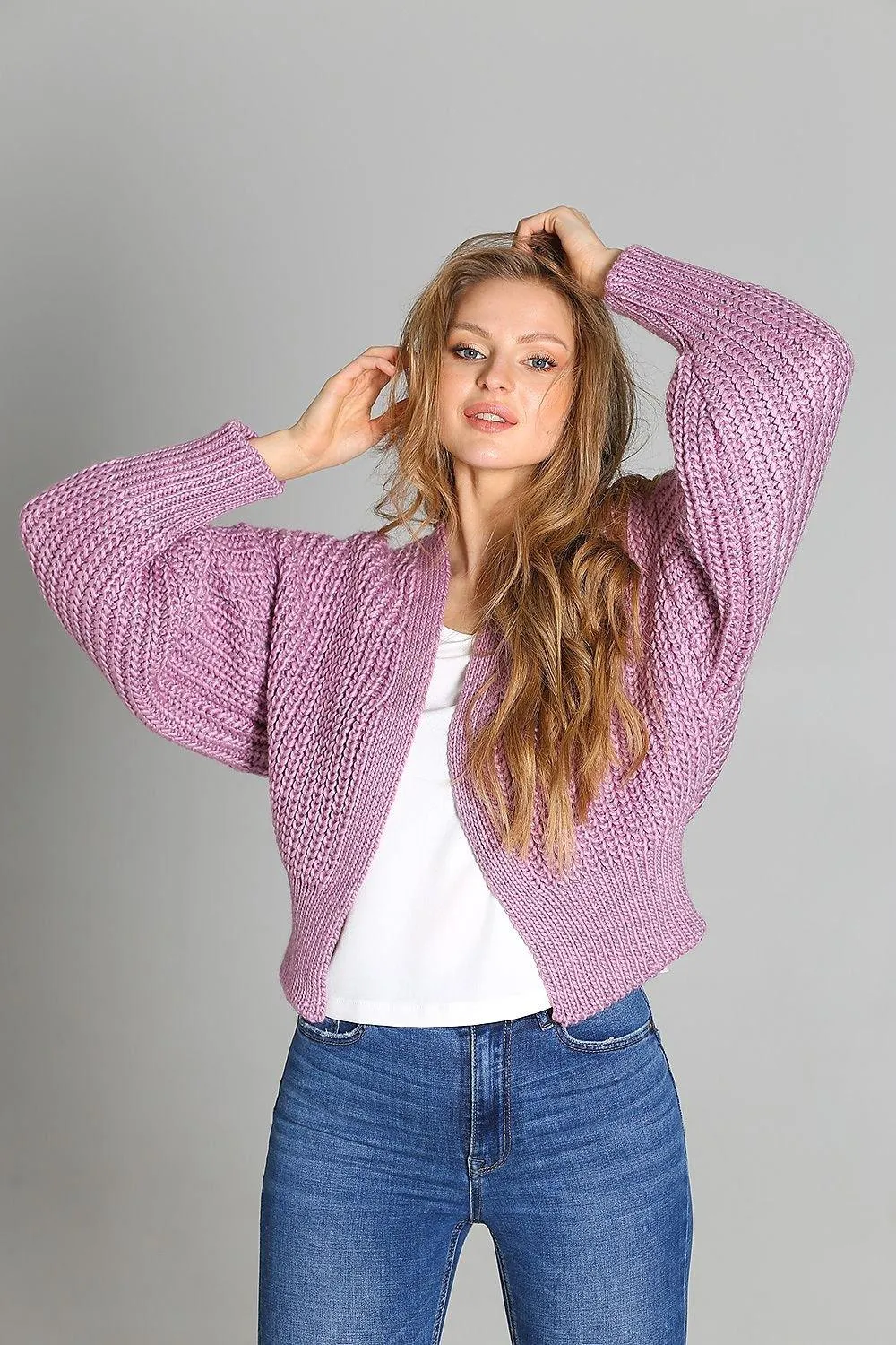 Chunky Oversized Knit Cardigan