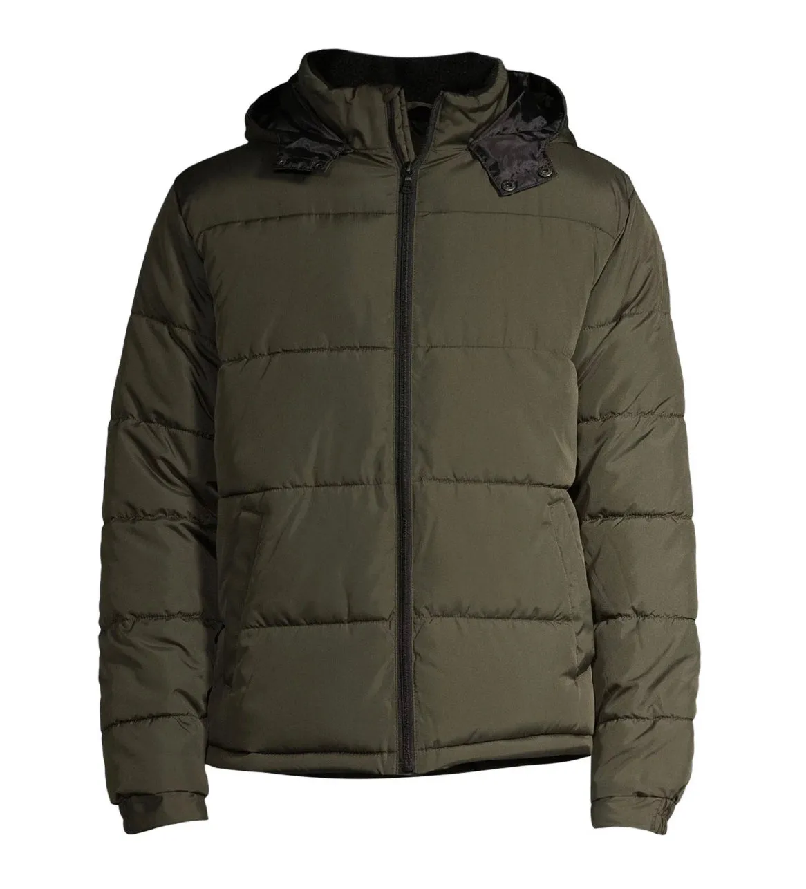 Classic Puffer W/ Warm Fleece Olive