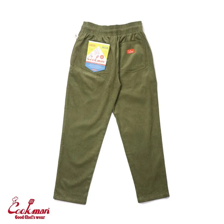 Cookman Chef Pants - Corduroy : Olive