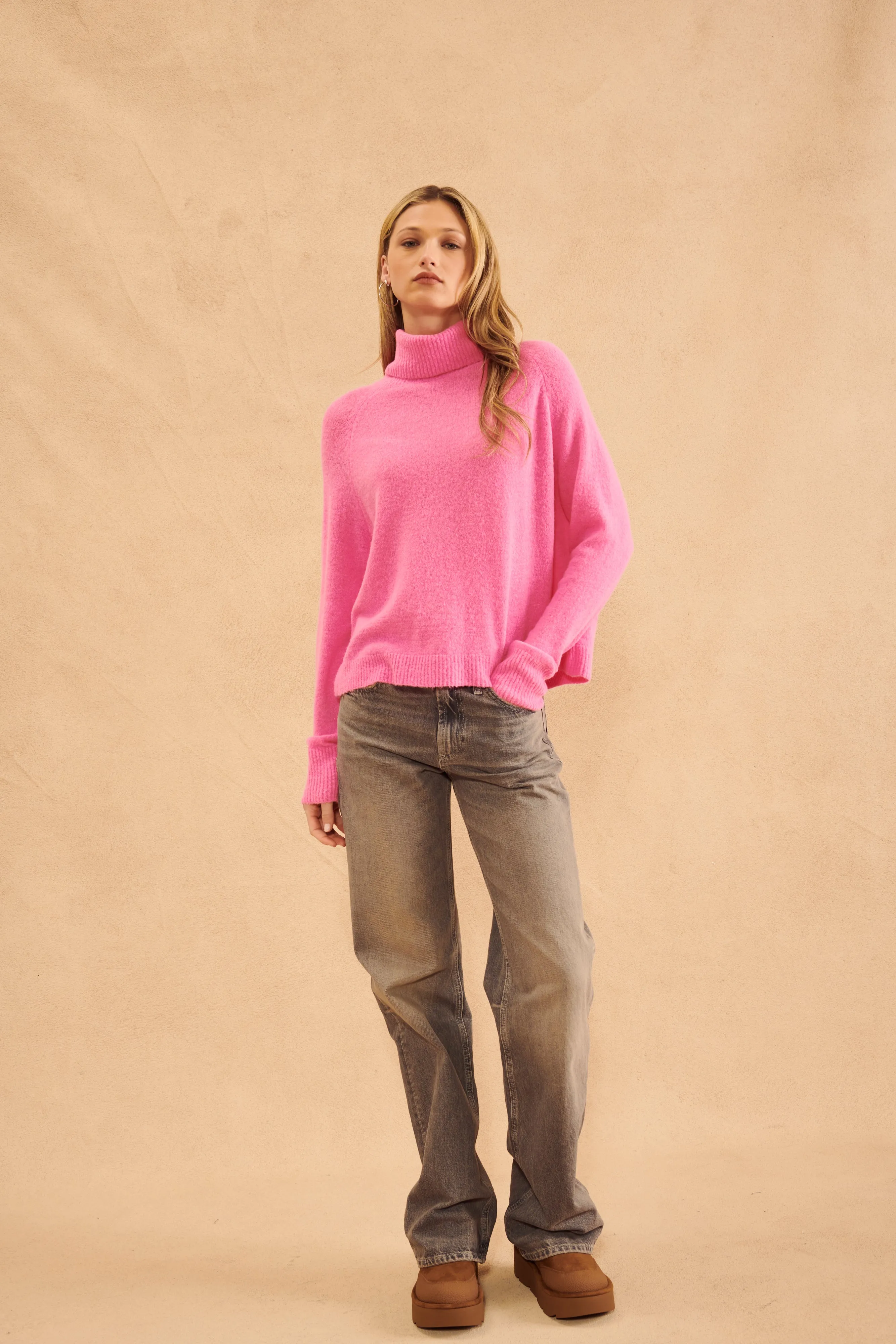 EMMETT SLOUCH NECK SWEATER