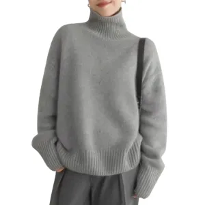 Ivyshape | Casual Turtleneck