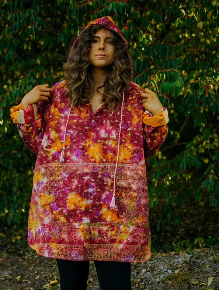 Kantha Hoodie #141 by Kantha Bae