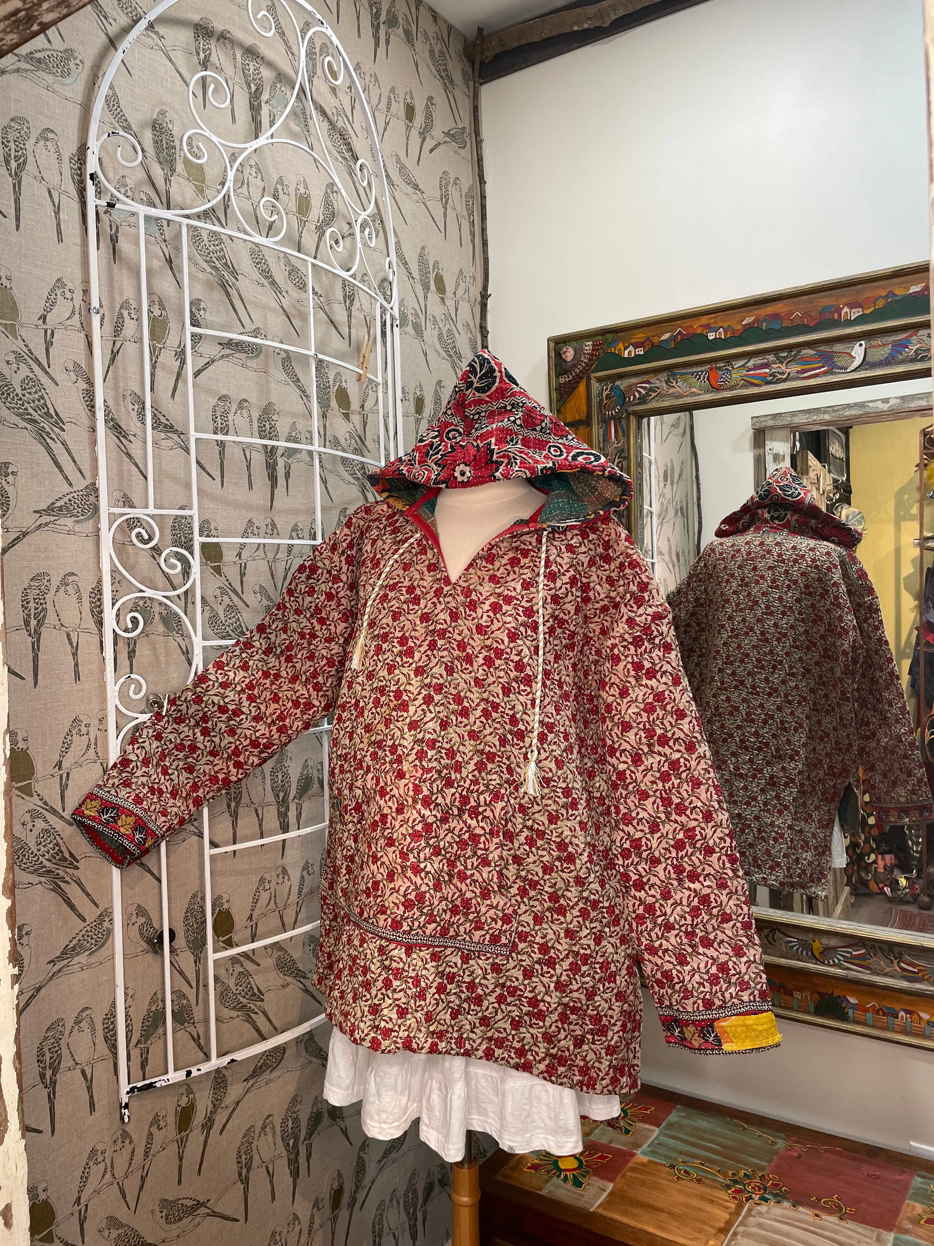 Kantha Hoodie #141 by Kantha Bae