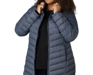 Lands' End Women's Wonderweight Ultralite Packable Jacket -Slate Blue