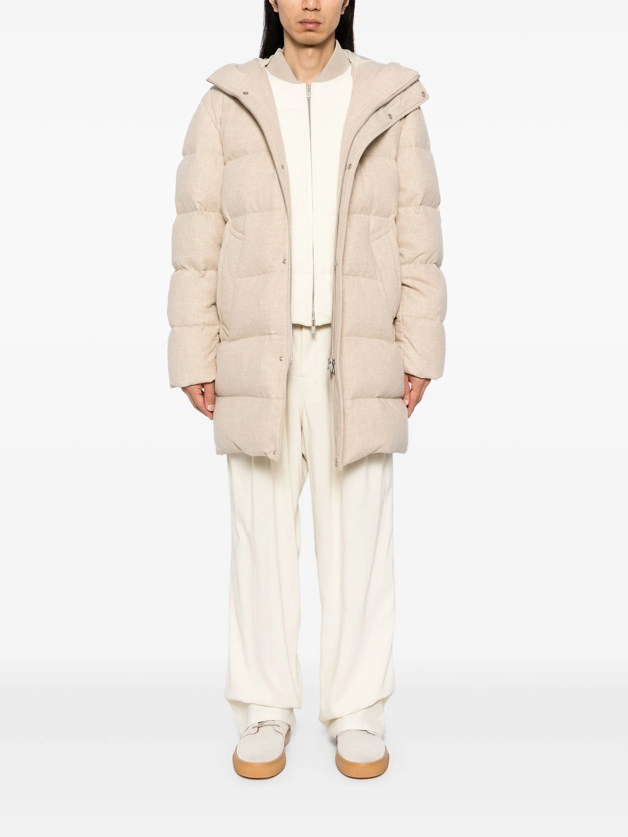 Layer Puffer Jacket