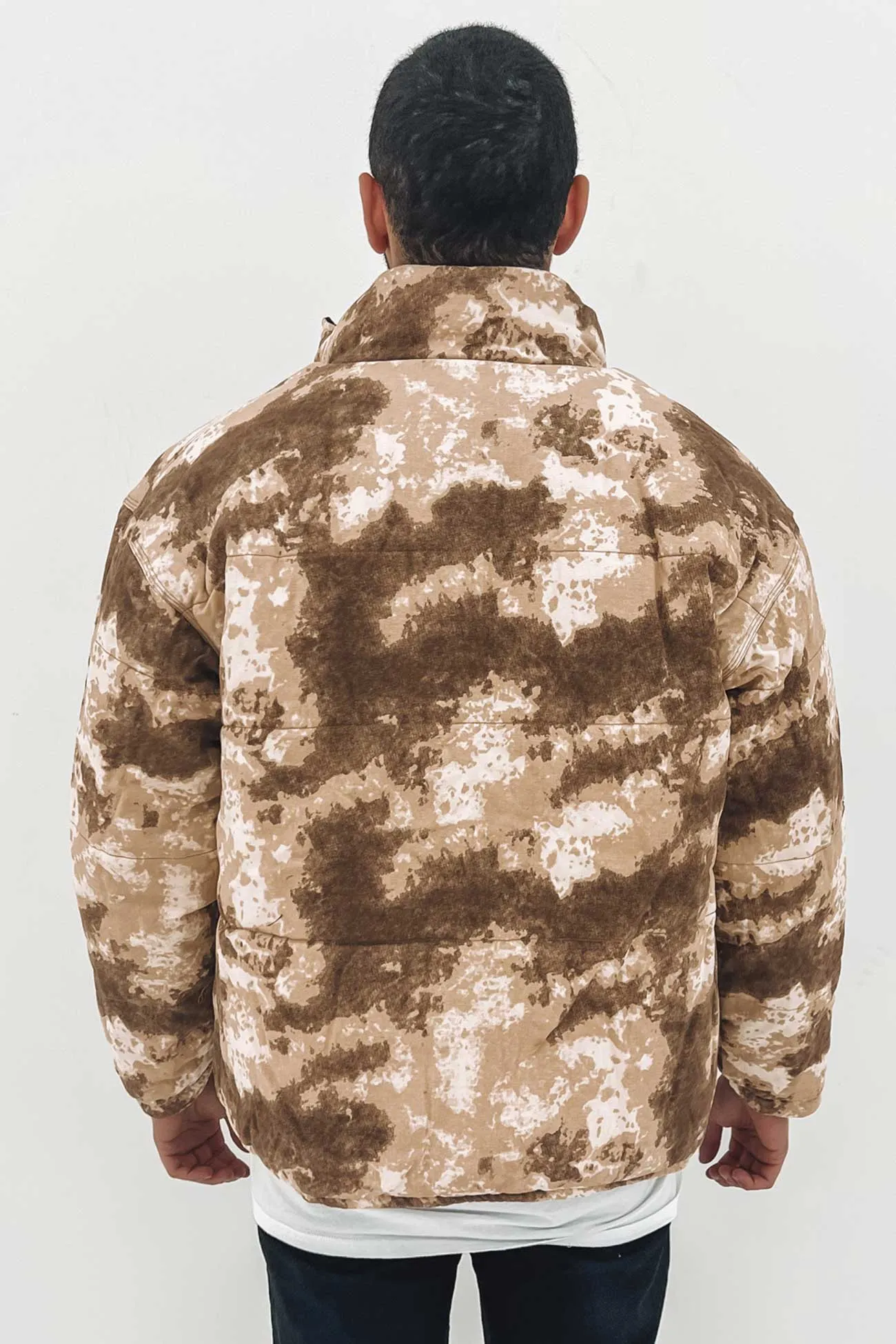 Lee Reversible Puffer Sand Dune Camo