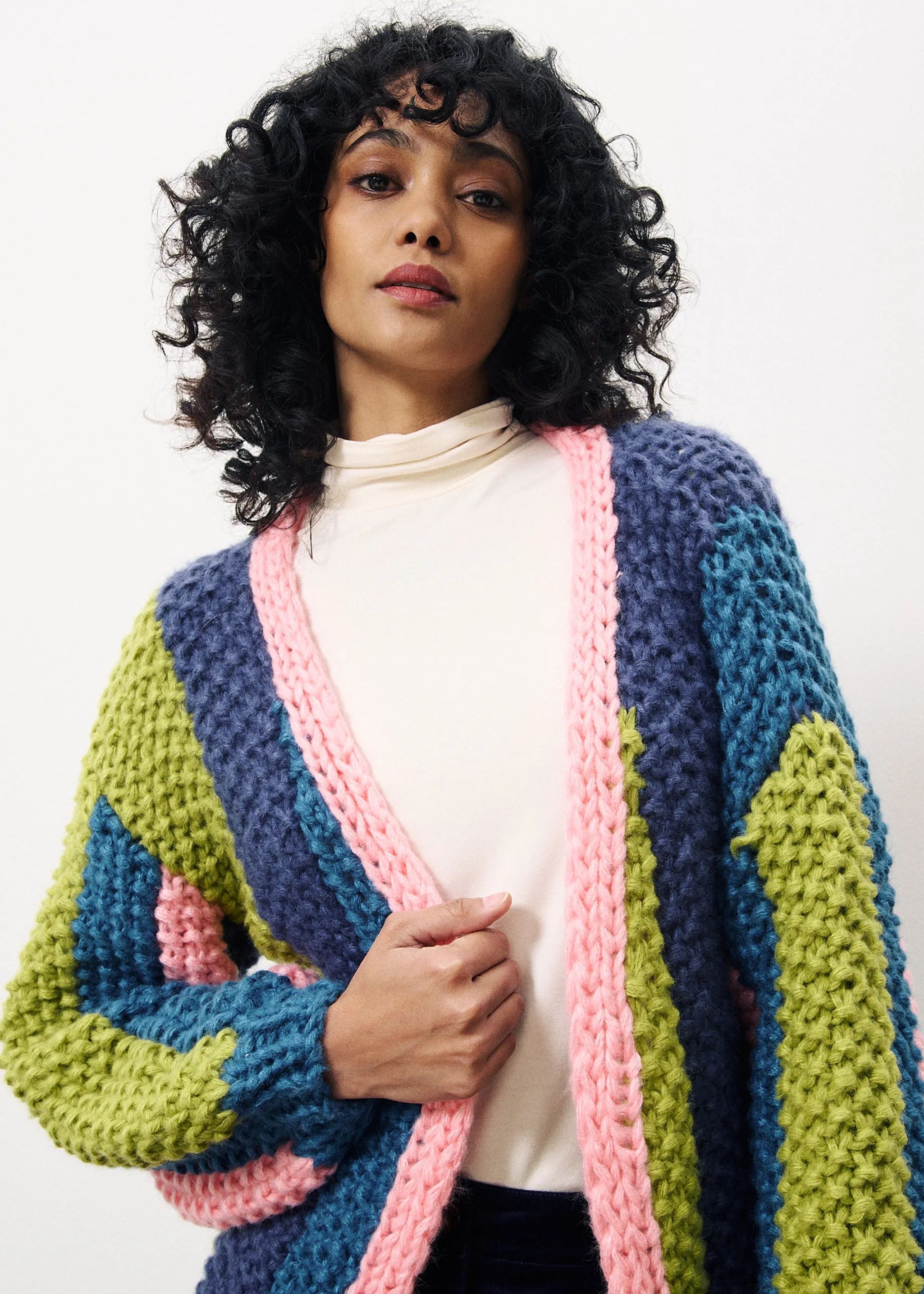 Lobelia Multicolour Cardigan