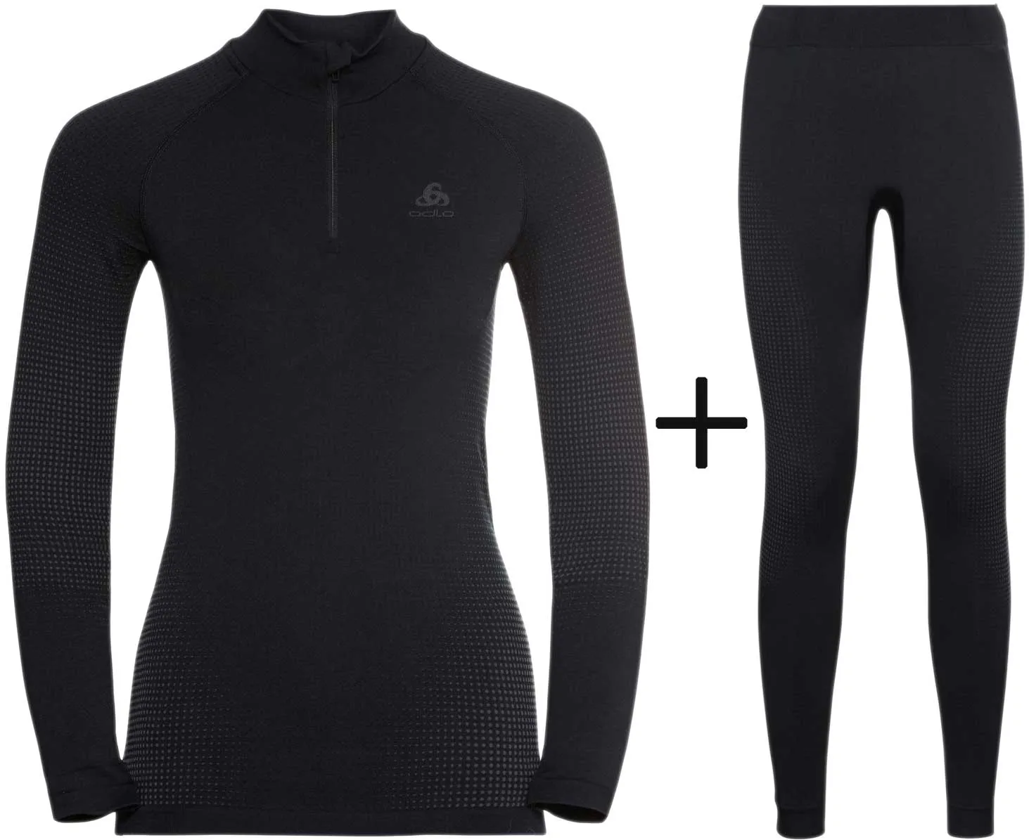 ODLO Women's Performance Warm Seamless Base Layer Combo