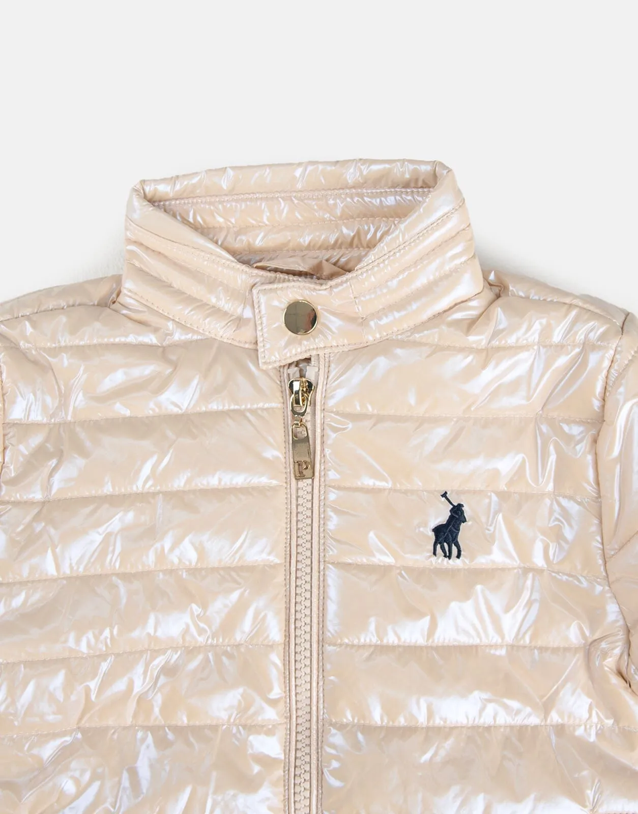 Polo Girls Jamie Puffer Jacket Stone