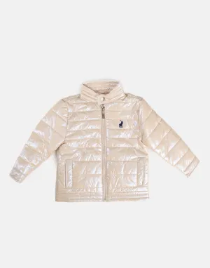 Polo Girls Jamie Puffer Jacket Stone