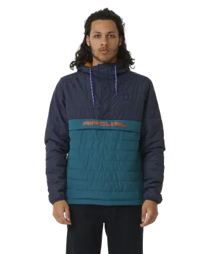 Search Anorak Puffer Jacket in Purple Night