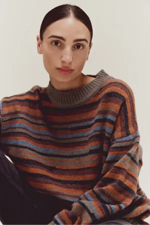 Stop Stripe Sweater