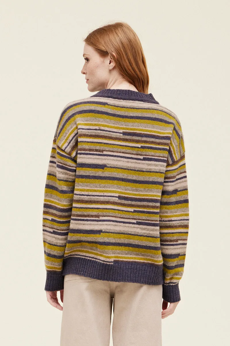 Stop Stripe Sweater