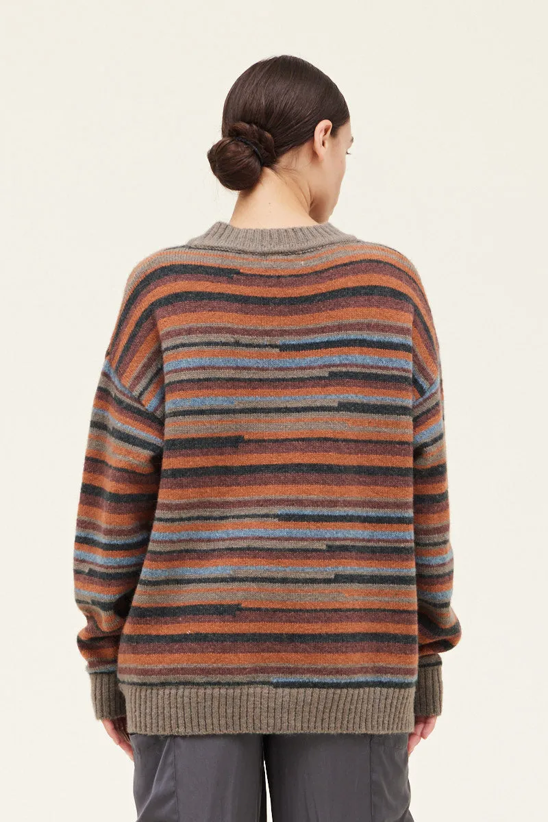 Stop Stripe Sweater