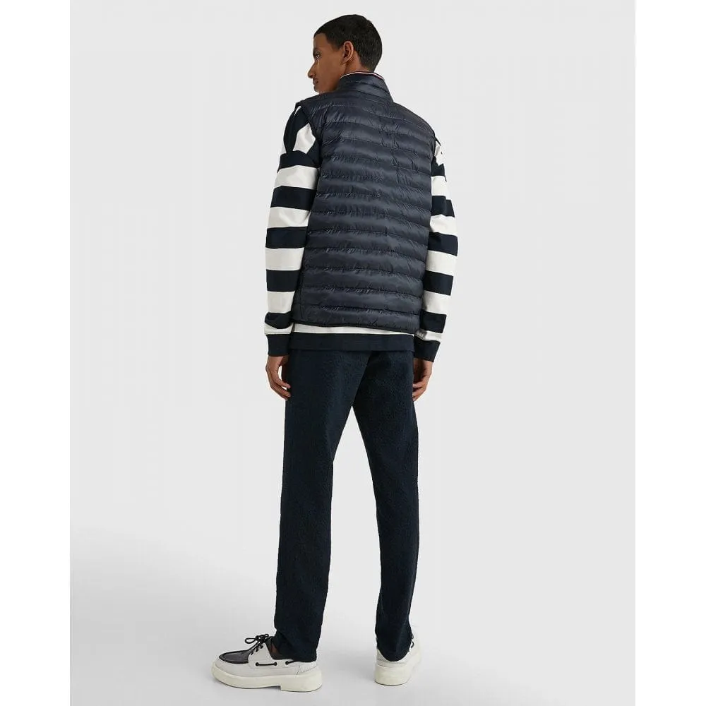 Tommy Hilfiger Packable Recycled Vest in Deep Indigo