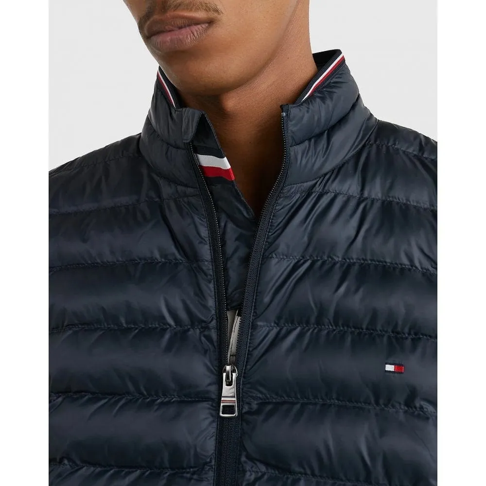 Tommy Hilfiger Packable Recycled Vest in Deep Indigo