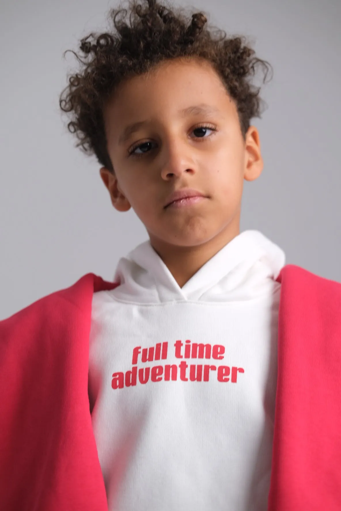 Unisex "Full Time Adventurer" Long-Sleeved Hoodie