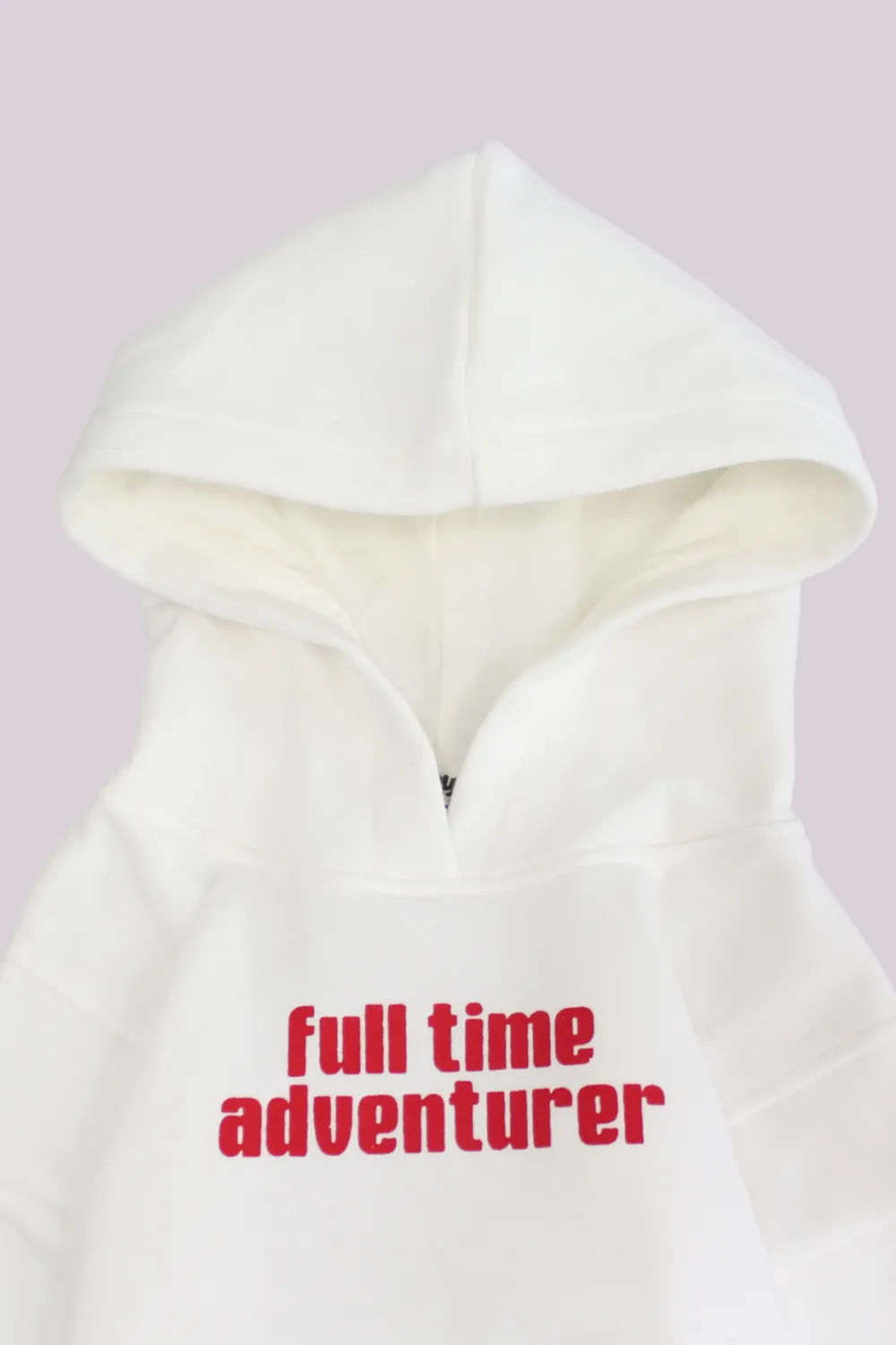 Unisex "Full Time Adventurer" Long-Sleeved Hoodie