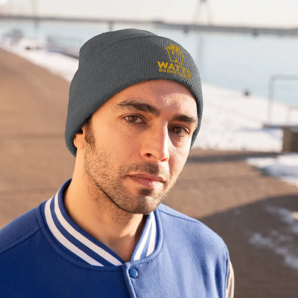 Watts Knit Beanie Orange