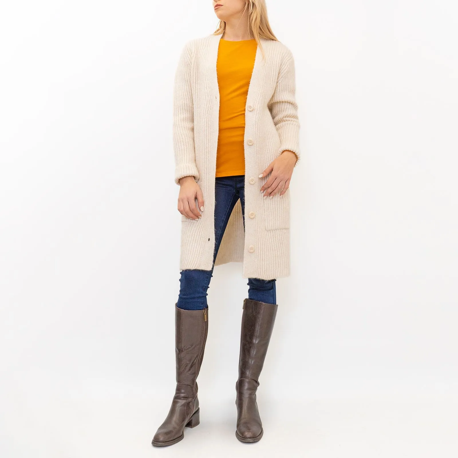 Wood Hill Longline Chunky Knit Cardigans in 8 Colours