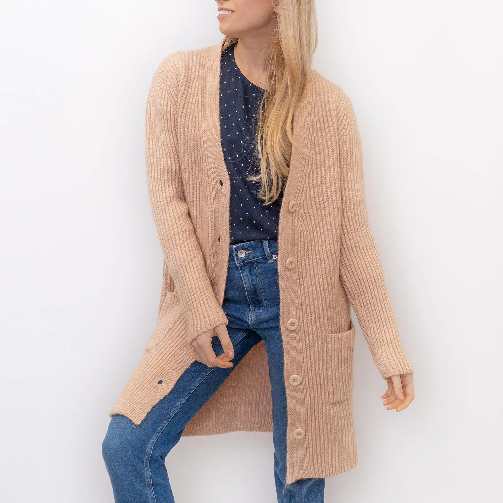 Wood Hill Longline Chunky Knit Cardigans in 8 Colours