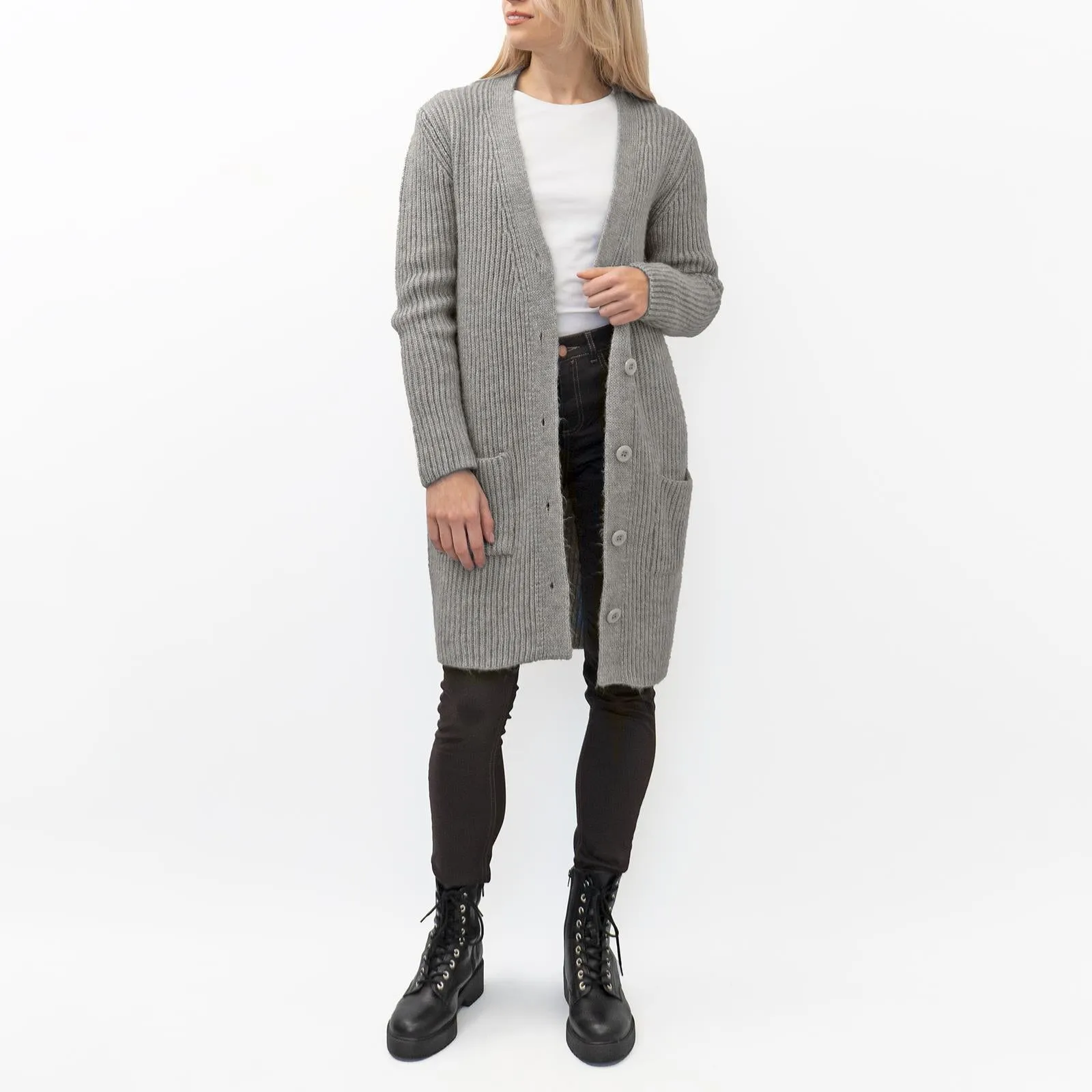 Wood Hill Longline Chunky Knit Cardigans in 8 Colours